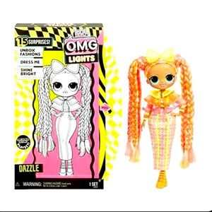 NEW!!!  Dazzle GLOW!!! LOL OMG FASHION DOLL see pics